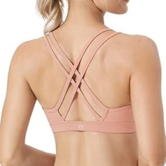 FITTIN Medium Support Sports Bra With Removable Padding NEW WITH TAGS - Picture 1 of 5